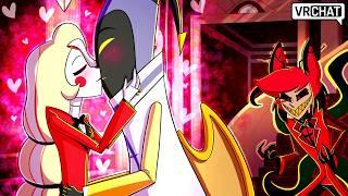 Charlie and Adam ARE IN LOVE in Hazbin Hotel VRChat