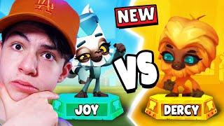 DERCY VS JOY! 1V1 CHALLENGE IN ZOOBA!