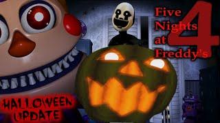 FIVE NIGHTS AT FREDDY'S 4 - HALLOWEEN UPDATE [FNAF4 Halloween DLC]