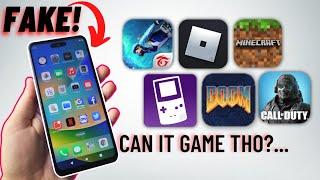 can I mobile game on a fake iPhone 14 Pro Max? Freefire | Minecraft | Roblox | Call of Duty |