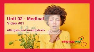 #01 Allergies and Anaphylaxis | Medical