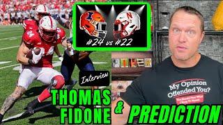 NEBRASKA/Illinois PREDICTION & THOMAS FIDONE Interview! "I'm FASTER & STRONGER Than I've Ever Been!"