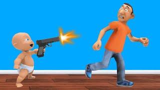 DO NOT GIVE BABY A GUN! (Who's Your Daddy)
