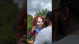 CHUCKY DOLL ATTACKS!! #chucky #chuckydoll