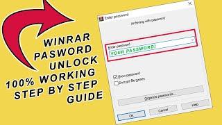 Winrar Password Unlock 100% Working | Educational Purpose