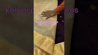 Korvai kuppadam pattu sarees||balaji handlooms chirala 9666564366||8019418019 #viral #youtubeshorts