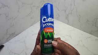 Cutter Backwoods Insect Repellent Review!