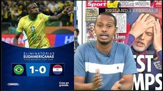 WARGESYADA Vini koob aduun Brazil usoo saaray, ceebta England ku dhacday, suuqa wa lakala adeganoya