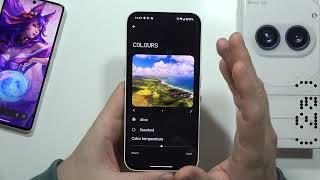 How to Change Display Colors on Nothing Phone 2A - Alive, Standard & Color Temperature