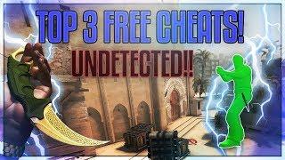 CS:GO | TOP 3 BEST FREE UNDETECTED CHEATS!