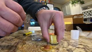 20 ounces of Gold Bullion Bars & Coins unboxing 2019