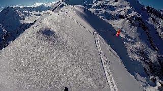 EXTREME SPEEDRIDING FRENCH ALPS .Valentin Delluc & Ugo Gerola