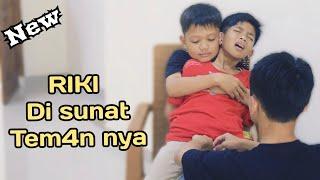 RIKI di SUNAT TEM4Nsunat-sunatan lucu | diwan bocil riki | muhyi official tv