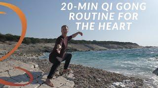 20-Min Beginner's Qi Gong Routine for a Healthy Heart - Qi Gong Class with Lee Holden