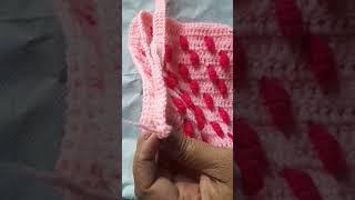 How to Crochet a purse at home  #crochet #knitting #unithreads #knittinghouse #fashion#Gory Crochet