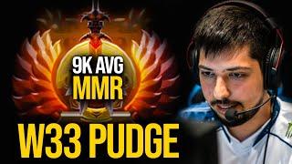 OMG 9K AVG MMR !!! RANK 78 W33 PUDGE OFFLANE | Pudge Official