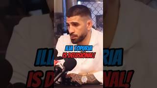 ILIA TOPURIA IS DOWN TO FIGHT ISLAM MAKHACHEV AT WELTERWEIGHT!#trending #youtubeshorts #viralvideo