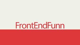 FrontEndFunn - #frontendfunn