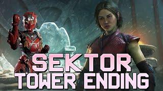 Mortal Kombat 1 Sektor Ladder Tower Ending