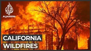 California wildfires: Two dead as fires engulf north of US state