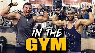 The Flick Pick Back Workout & Big Traps - IN THE GYM!