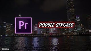 Double Strokes Text Adobe Premiere Pro Tutorial by Chung Dha