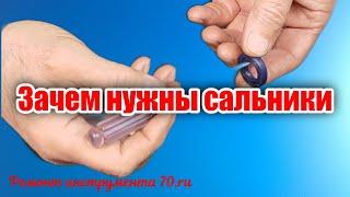 Устройство и работа современного сальника#ВикторПолев