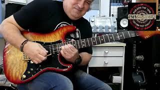 Superstrat HSH Fran Alonso 2 - BB Custom Guitars