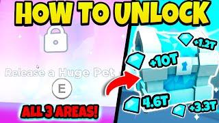 *NEW*How To UNLOCK ALL DIAMOND MINE AREAS In Pet Simulator X! (ROBLOX) - Unlocking Mystic Mine!