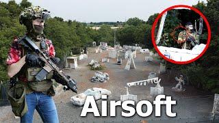 Daniel Defense MK18 Airsoft Gameplay | Paintballpark Westfalen