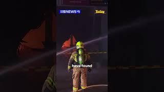 Smoke blankets Sydney's inner-west after factory blaze | 9 News Australia