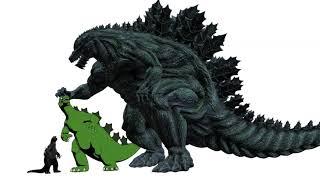 Godzilla Increasingly Pats Himself on the Head