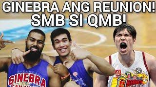 GINEBRA ANG REUNION NILA MO AT TROY! SMB SI QMB! #pba #pbaupdates #pbatrades #trending