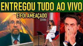 Advogado de Cid confirma que BOLSONARO MANDOU MATA'R LULA e é ameaçado AO VIVO na Globo!!!