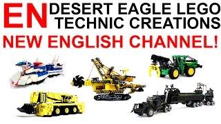 Desert Eagle LEGO Technic Creations – New English Channel!