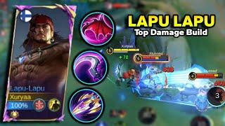 HOW TO PLAY LAPU LAPU? HOW TO BUILD LAPU LAPU BEST - MLBB LAPU LAPU GAMEPLAY | TOP 1 GLOBAL BUILD