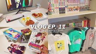  vlog ep. 11 : manga unboxing, cooking, going to the mall, organizing my manga collection !