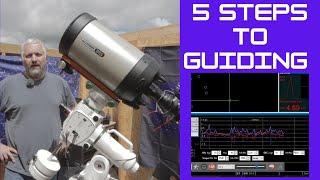 5 Steps to Guiding for Astrophotography | Guiding Tips to Improve your Astrophotography