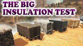 ARK Scorched Earth - BIG INSULATION TEST + PVP BASE BUILD (ADOBE INSIDE METAL LAYERS)  Building Tips