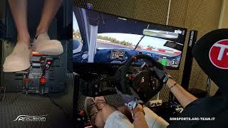 Pedaliera Sim Racing Asetek Forte | Test su Assetto Corsa Competizione