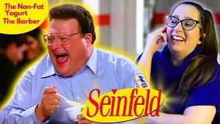 SEINFELD 5x7 The Non-Fat Yogurt / 5x8 The Barber FIRST TIME WATCHING TV Reaction