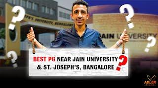 PG in Bangalore | PG near Jain University & St. Joseph’s Bangalore | Adler Stays