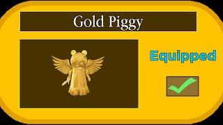 NEW GOLD PIGGY SKIN.. (How to Unlock It) | Roblox Piggy Bloxy Skin