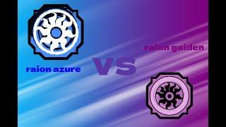 [CODE]raion gaiden VS raion azure