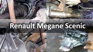 Renault Megane 1.9. How to remove the gearbox.