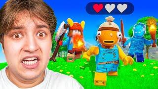 KEBCIO vs 2 ŁOWCÓW w LEGO Fortnite