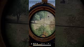 Satisfying long distance snipe #pubg #shorts