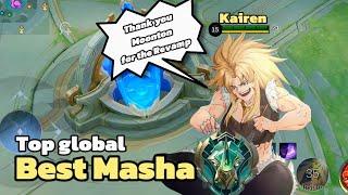 REVAMP TOP GLOBAL BEST MASHA USER FIRST EPIC GAME. EATING EPICS. XP LANE BEST BUILD 2024