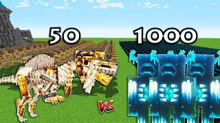 50 Ancient Remnant Vs 1000 Wardens | Minecraft