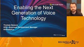 Enabling the next generation in voice technology - Thomas Henson